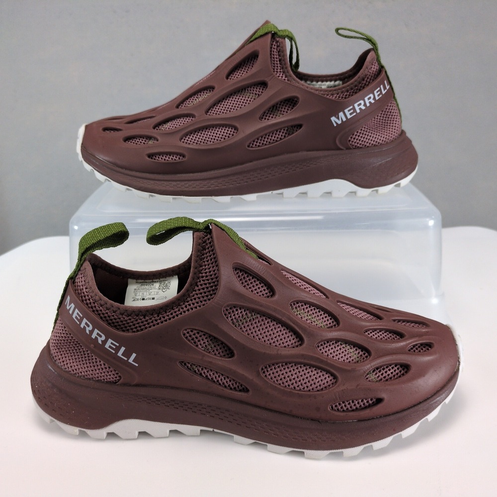 Merrell Hydro Runner Marron Burlwood Slip On Shoes Womens 10 J006226
